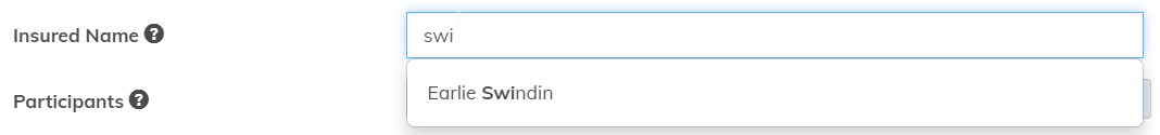 Autocomplete Field