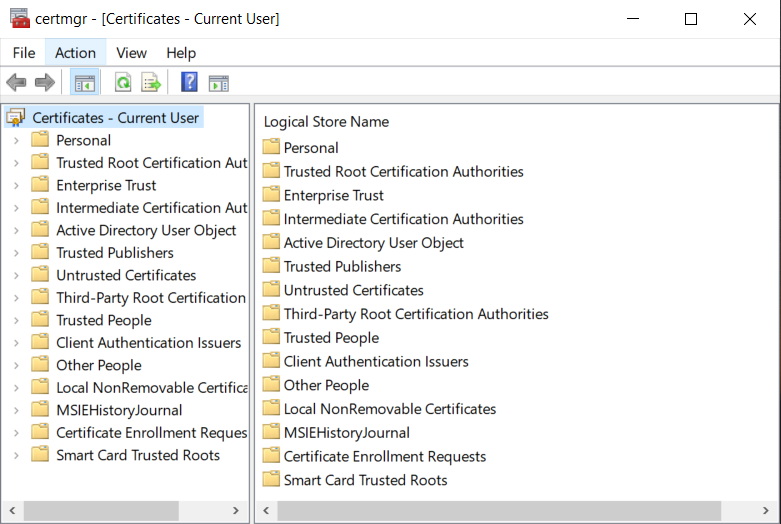 AOS Certificate Fix