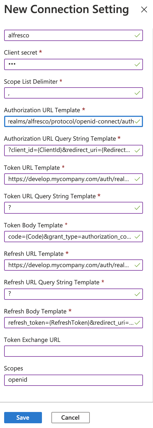 Bot config oauth