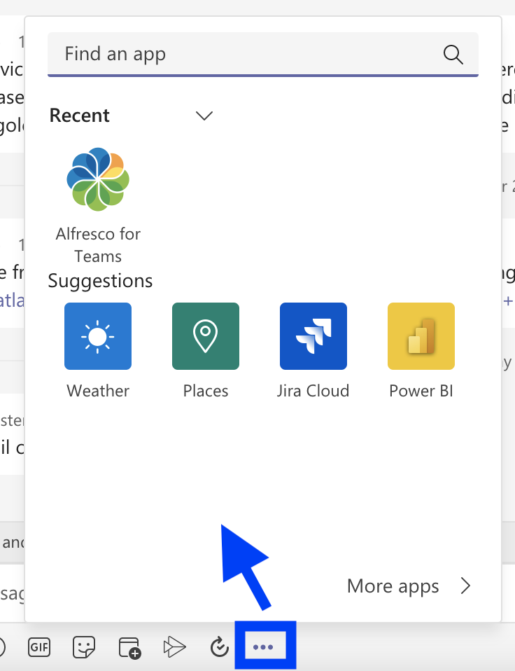 MS Teams Integration App