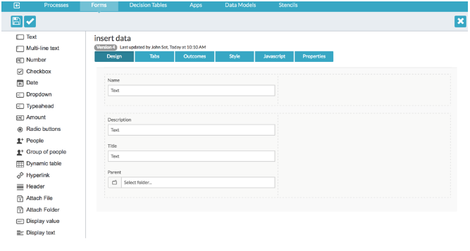 data-model-sample-form